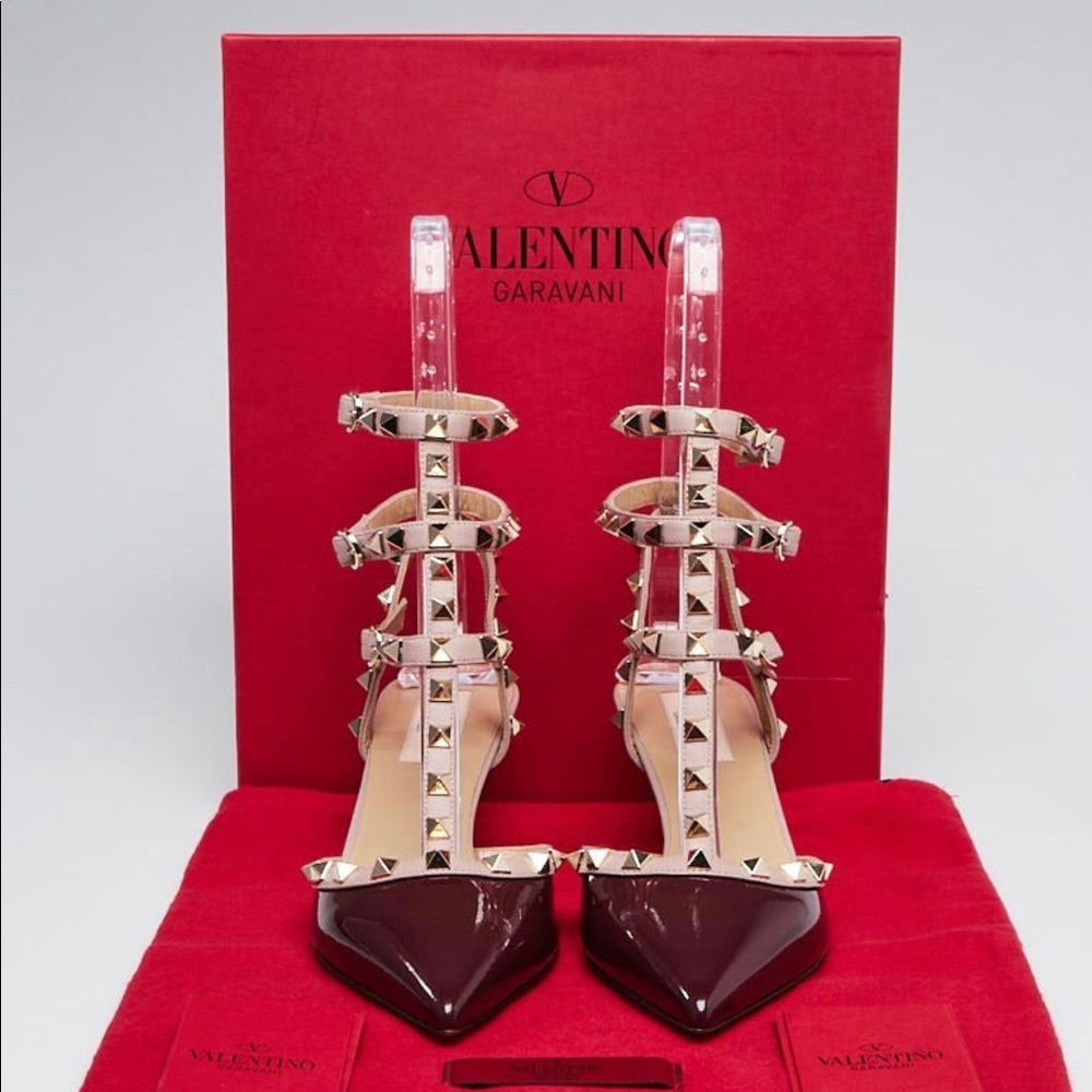 Valentino Garavani Rockstud Patent leather